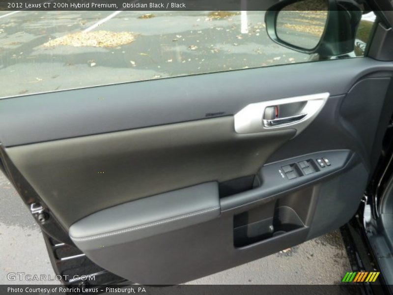 Door Panel of 2012 CT 200h Hybrid Premium