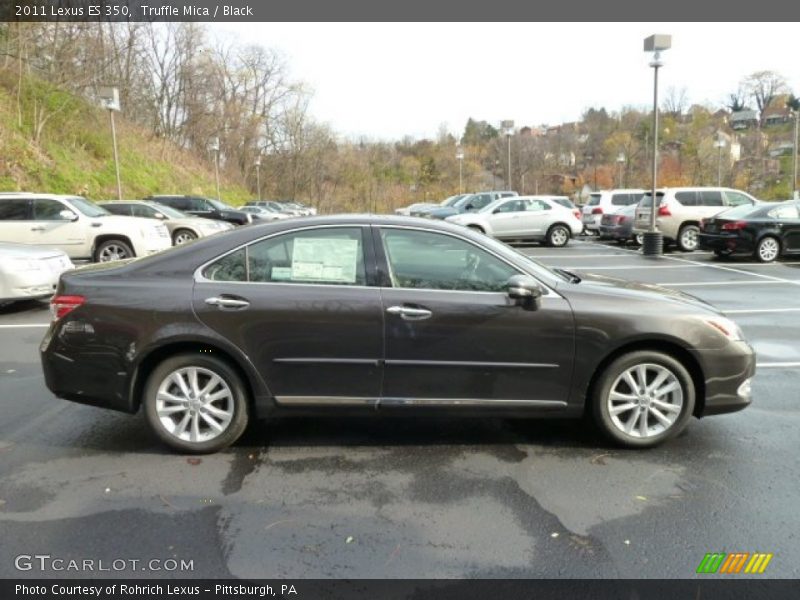 Truffle Mica / Black 2011 Lexus ES 350