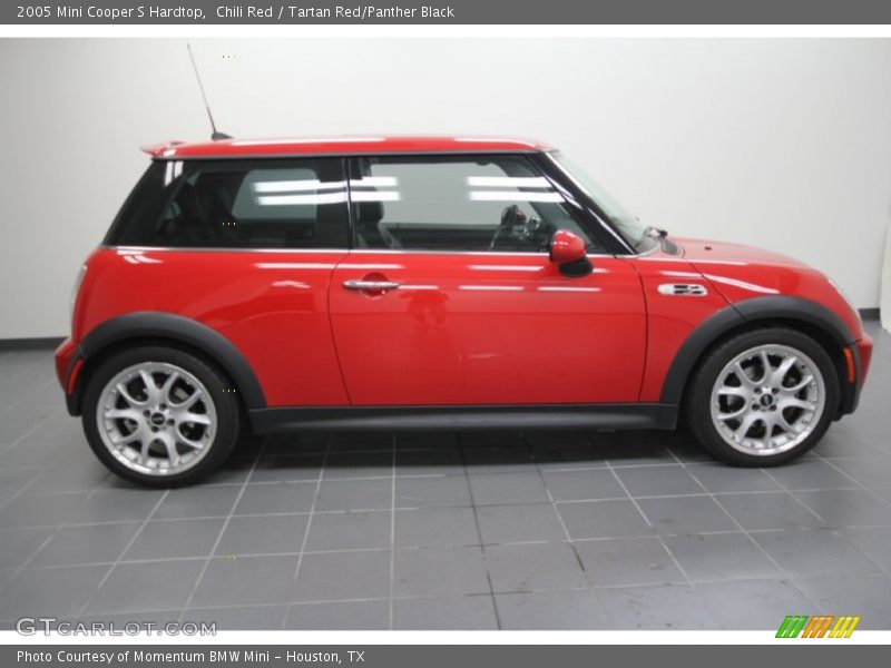 Chili Red / Tartan Red/Panther Black 2005 Mini Cooper S Hardtop