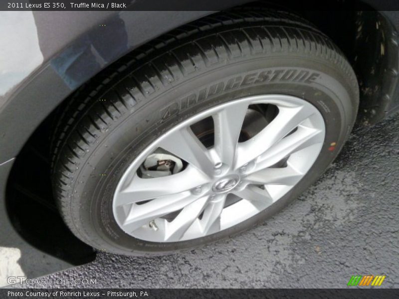 Truffle Mica / Black 2011 Lexus ES 350