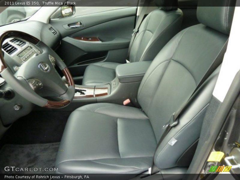 Truffle Mica / Black 2011 Lexus ES 350