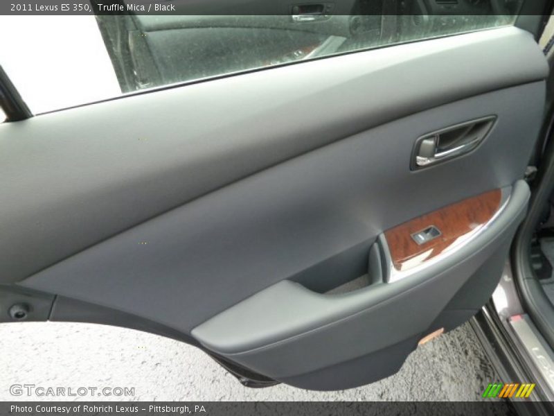 Truffle Mica / Black 2011 Lexus ES 350