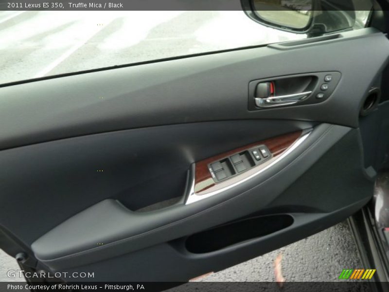 Truffle Mica / Black 2011 Lexus ES 350