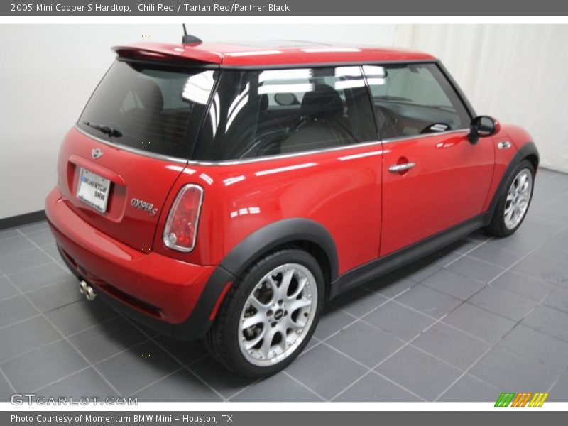 Chili Red / Tartan Red/Panther Black 2005 Mini Cooper S Hardtop