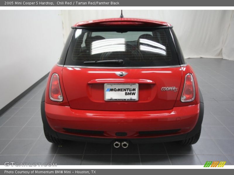 Chili Red / Tartan Red/Panther Black 2005 Mini Cooper S Hardtop