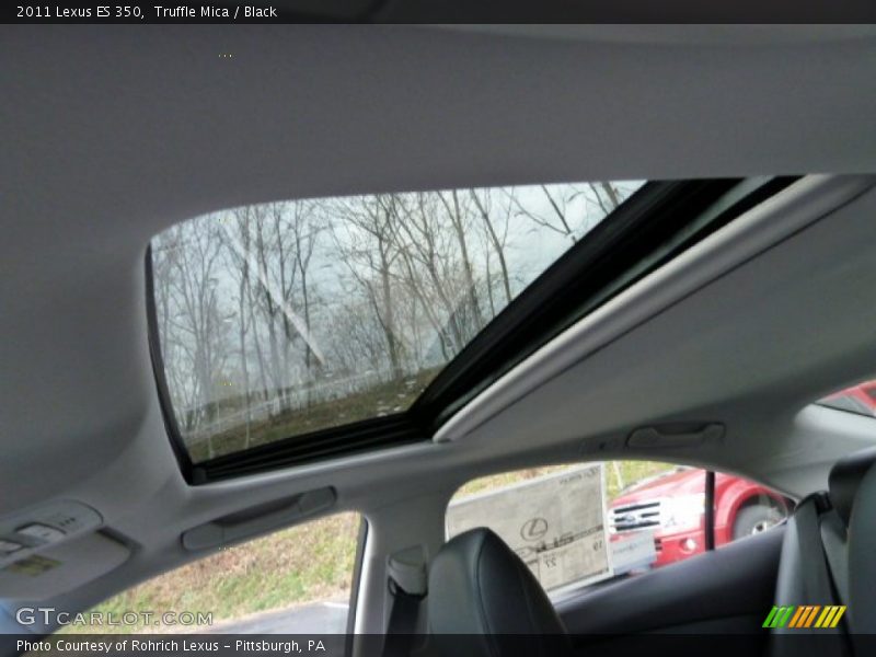 Truffle Mica / Black 2011 Lexus ES 350