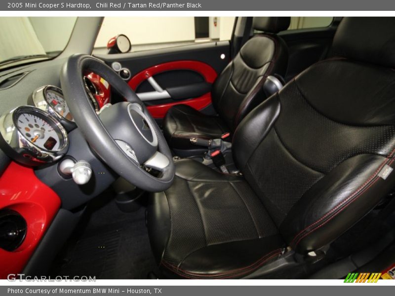 Chili Red / Tartan Red/Panther Black 2005 Mini Cooper S Hardtop