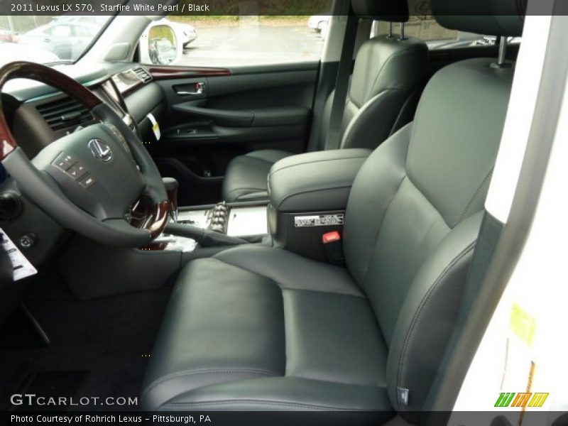 2011 LX 570 Black Interior