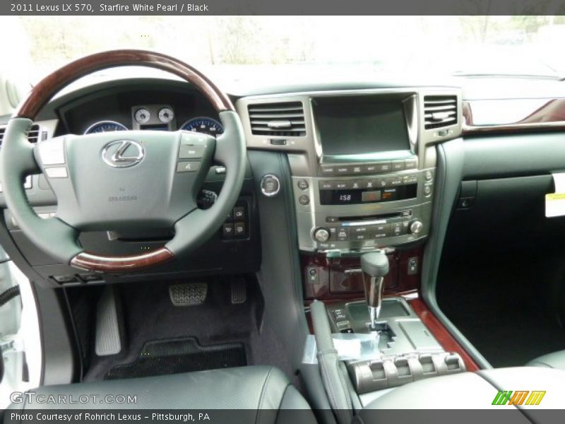 Dashboard of 2011 LX 570