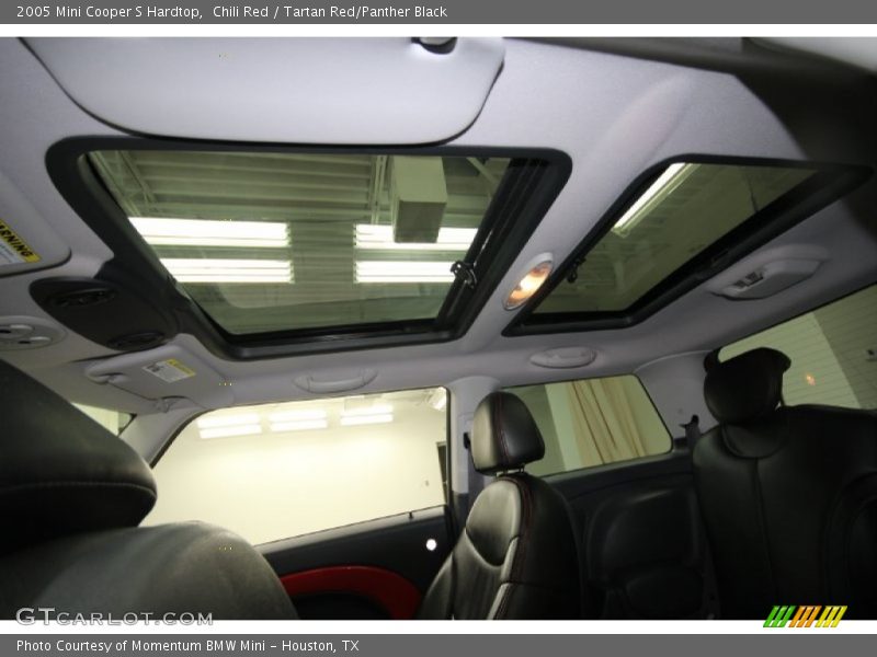 Chili Red / Tartan Red/Panther Black 2005 Mini Cooper S Hardtop