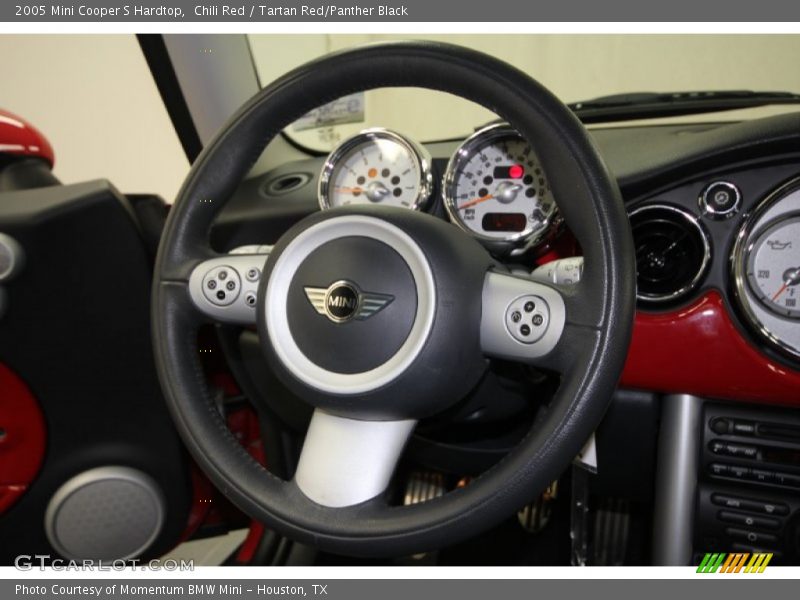 Chili Red / Tartan Red/Panther Black 2005 Mini Cooper S Hardtop