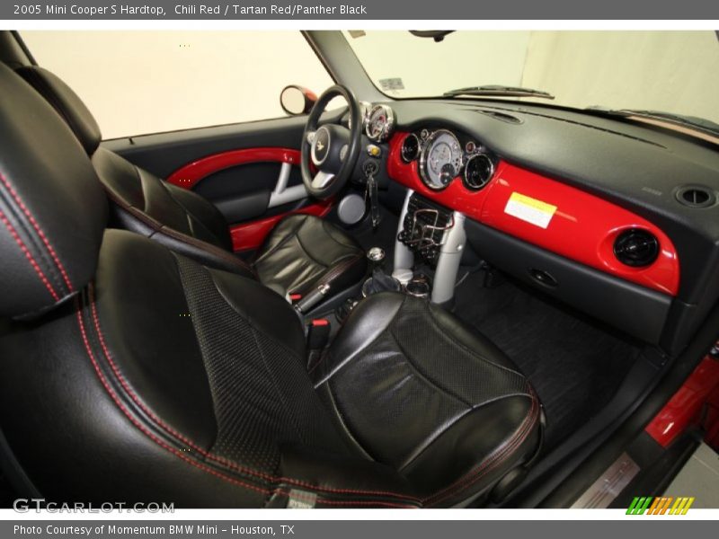 Chili Red / Tartan Red/Panther Black 2005 Mini Cooper S Hardtop