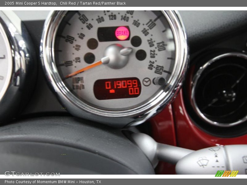 Chili Red / Tartan Red/Panther Black 2005 Mini Cooper S Hardtop