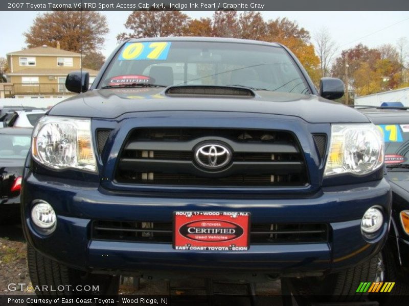 Indigo Ink Pearl / Graphite Gray 2007 Toyota Tacoma V6 TRD Sport Access Cab 4x4