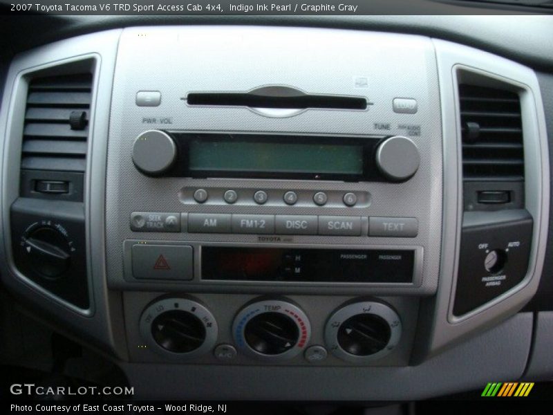 Indigo Ink Pearl / Graphite Gray 2007 Toyota Tacoma V6 TRD Sport Access Cab 4x4