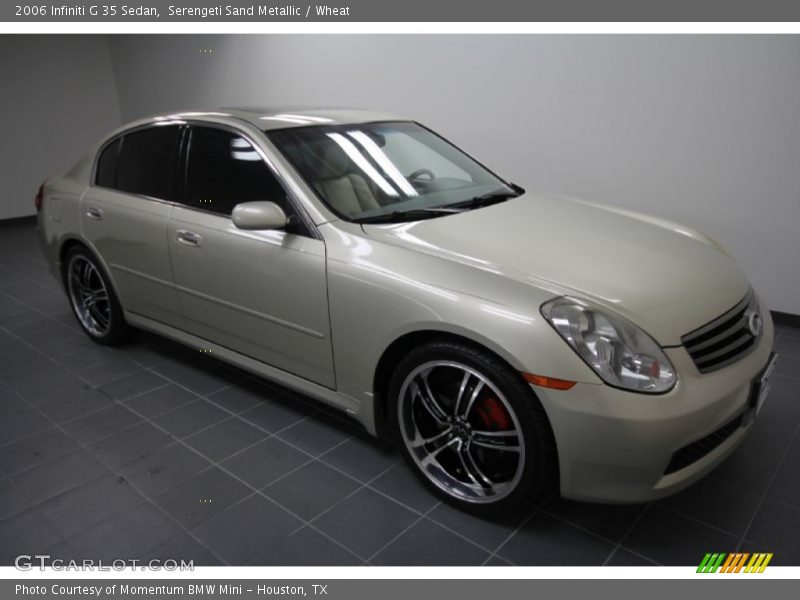 Serengeti Sand Metallic / Wheat 2006 Infiniti G 35 Sedan