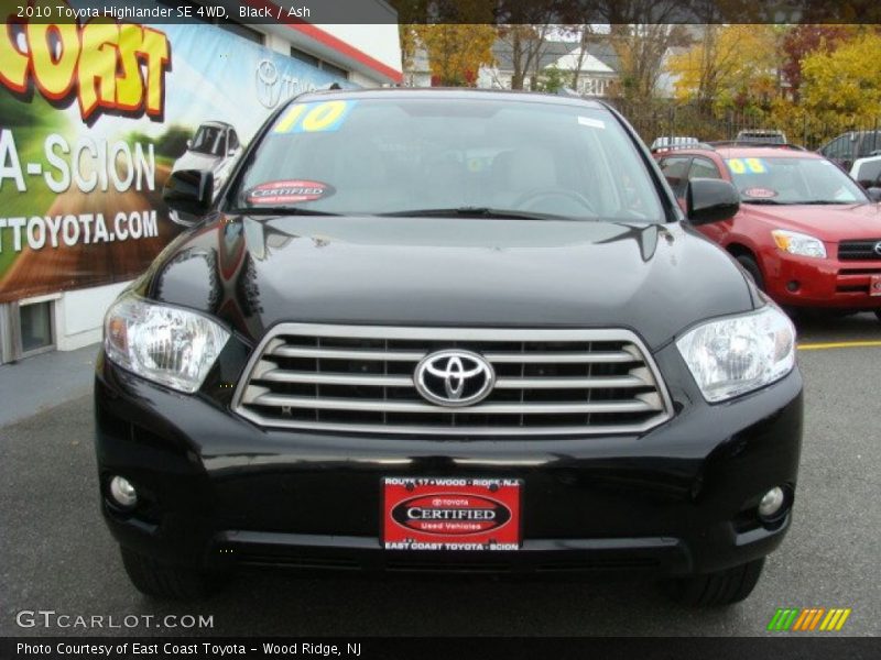 Black / Ash 2010 Toyota Highlander SE 4WD