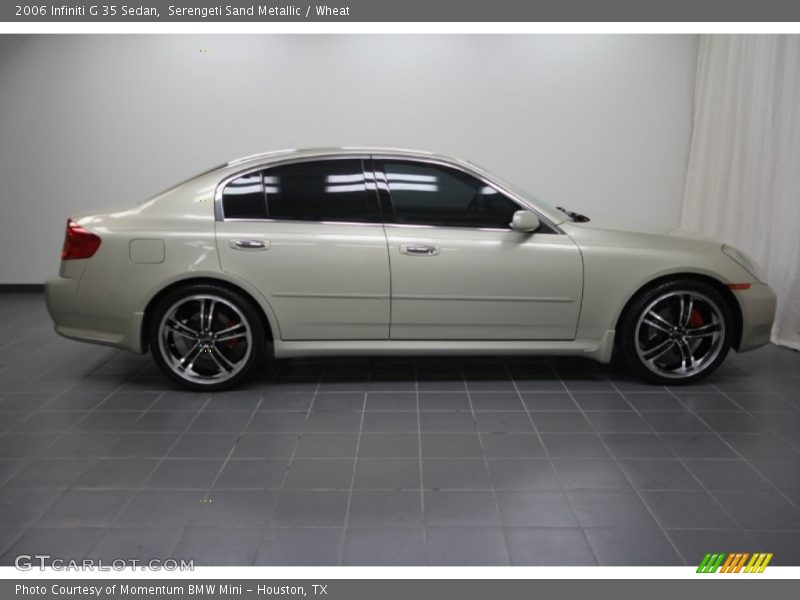 Serengeti Sand Metallic / Wheat 2006 Infiniti G 35 Sedan