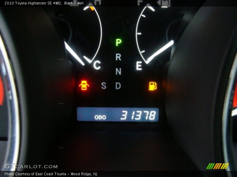 Black / Ash 2010 Toyota Highlander SE 4WD