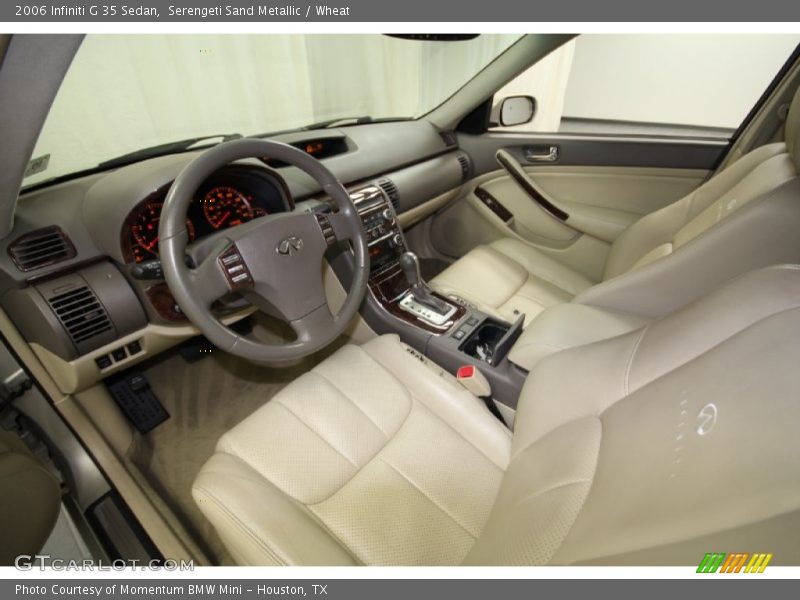 Serengeti Sand Metallic / Wheat 2006 Infiniti G 35 Sedan