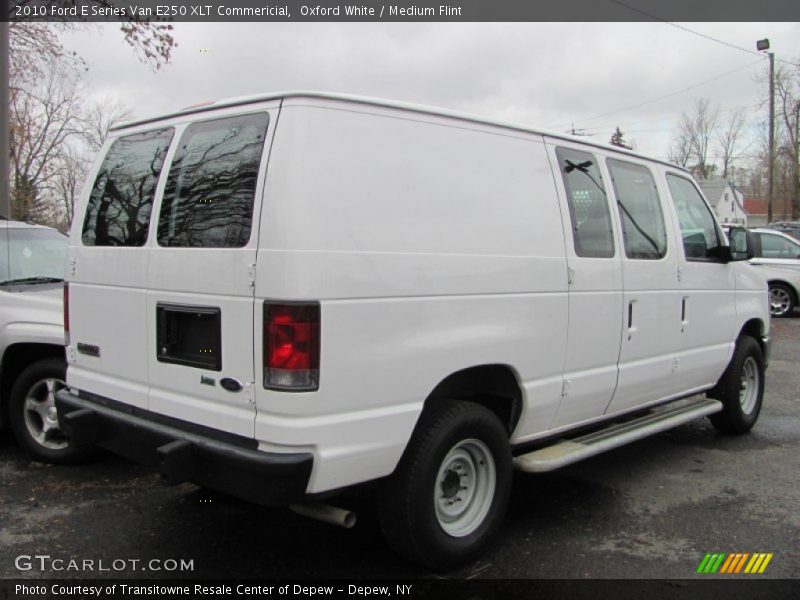 Oxford White / Medium Flint 2010 Ford E Series Van E250 XLT Commericial