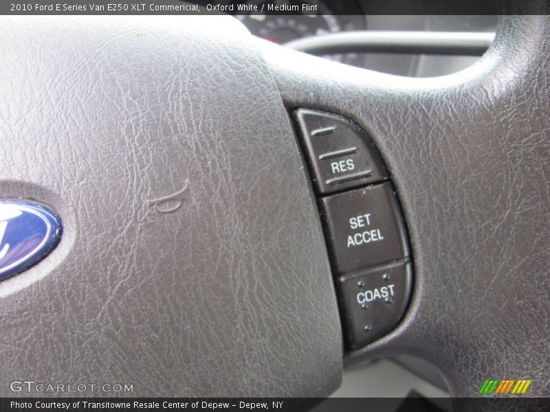 Oxford White / Medium Flint 2010 Ford E Series Van E250 XLT Commericial