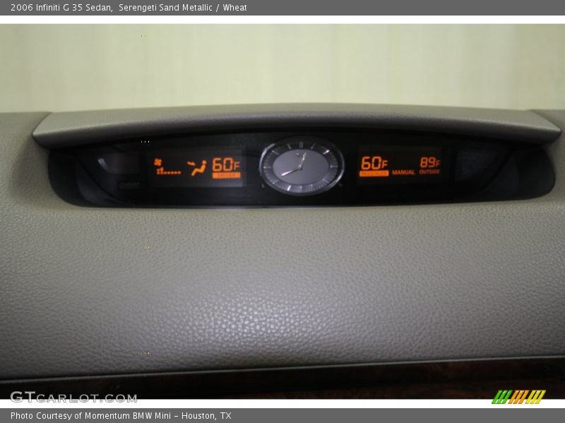 Serengeti Sand Metallic / Wheat 2006 Infiniti G 35 Sedan