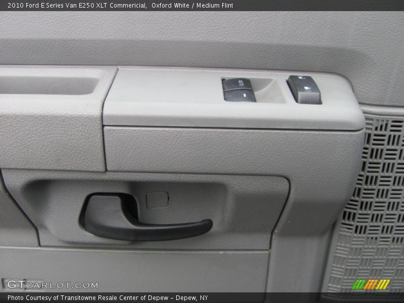 Oxford White / Medium Flint 2010 Ford E Series Van E250 XLT Commericial