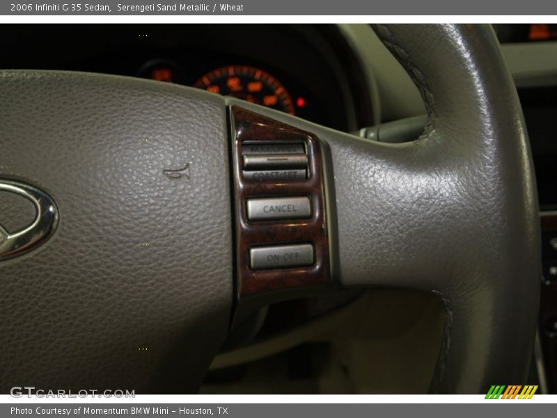 Serengeti Sand Metallic / Wheat 2006 Infiniti G 35 Sedan
