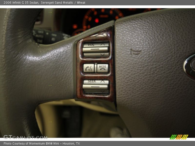 Serengeti Sand Metallic / Wheat 2006 Infiniti G 35 Sedan