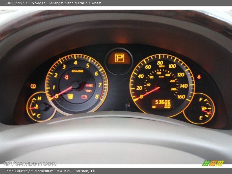Serengeti Sand Metallic / Wheat 2006 Infiniti G 35 Sedan
