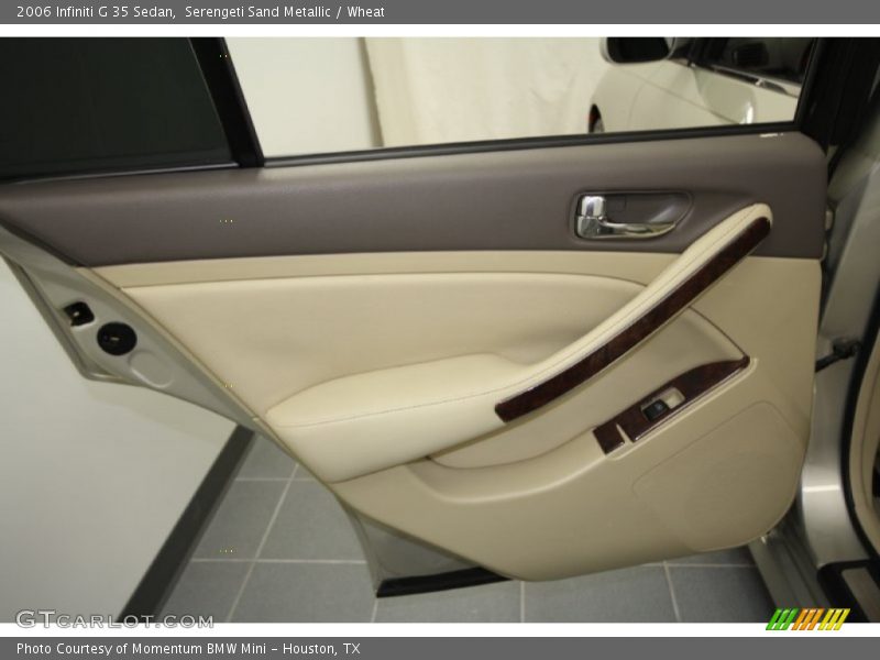 Serengeti Sand Metallic / Wheat 2006 Infiniti G 35 Sedan