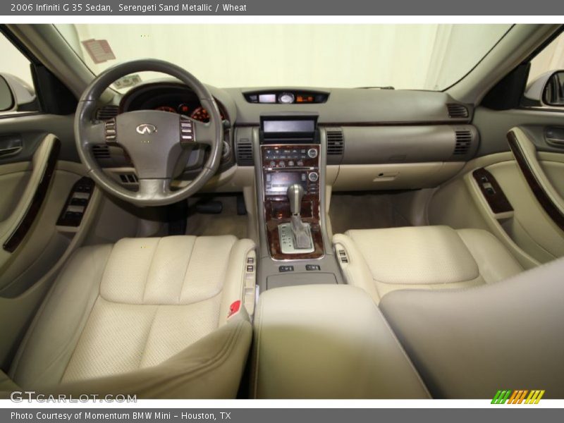 Serengeti Sand Metallic / Wheat 2006 Infiniti G 35 Sedan
