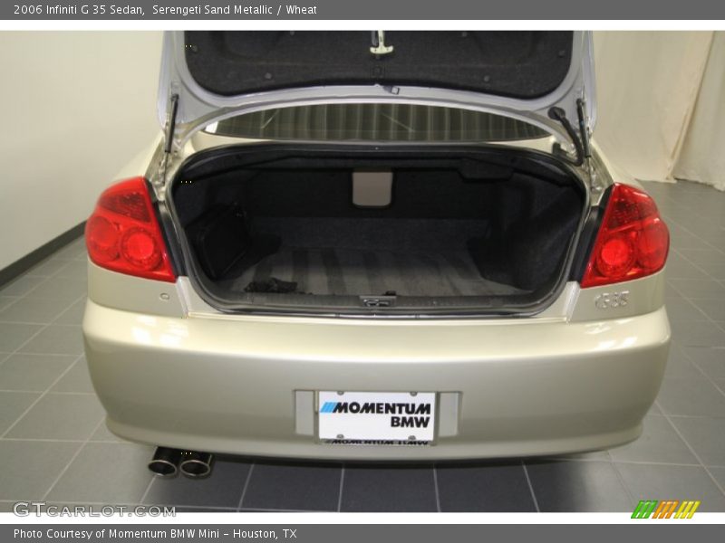 Serengeti Sand Metallic / Wheat 2006 Infiniti G 35 Sedan