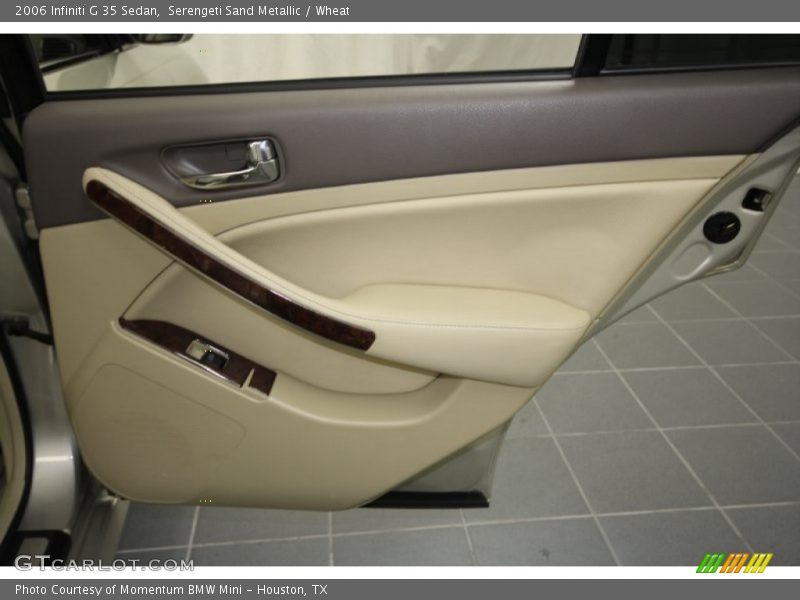 Serengeti Sand Metallic / Wheat 2006 Infiniti G 35 Sedan