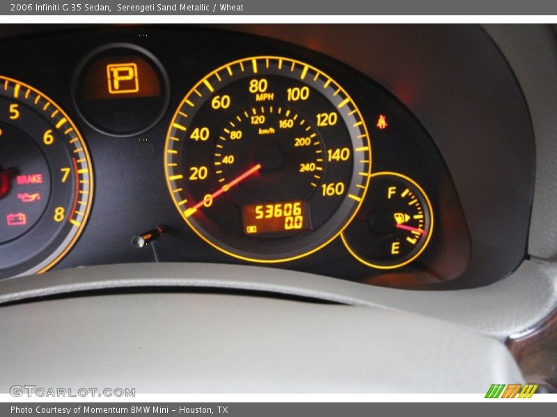 Serengeti Sand Metallic / Wheat 2006 Infiniti G 35 Sedan