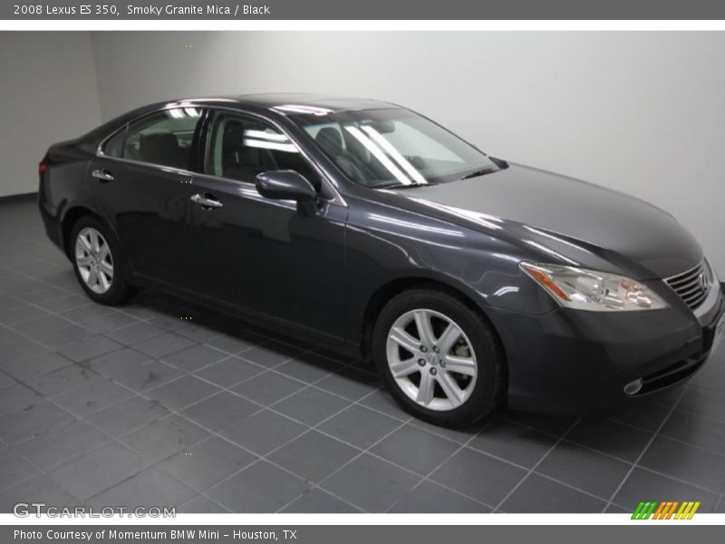 Smoky Granite Mica / Black 2008 Lexus ES 350