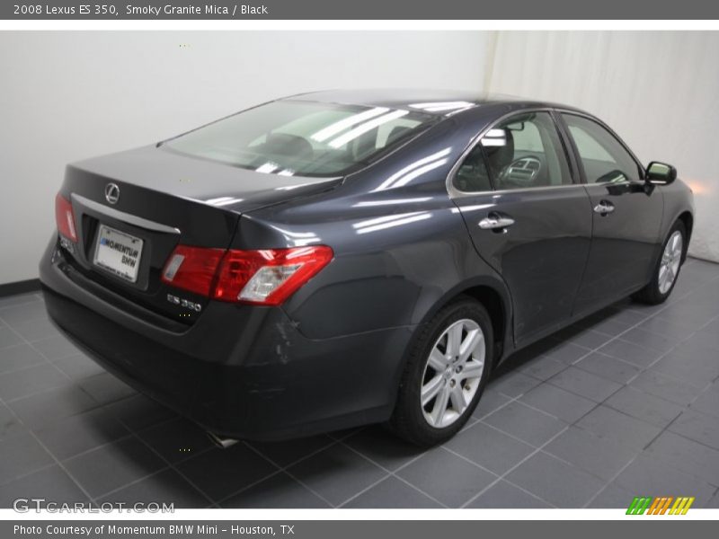 Smoky Granite Mica / Black 2008 Lexus ES 350