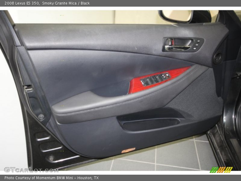 Smoky Granite Mica / Black 2008 Lexus ES 350