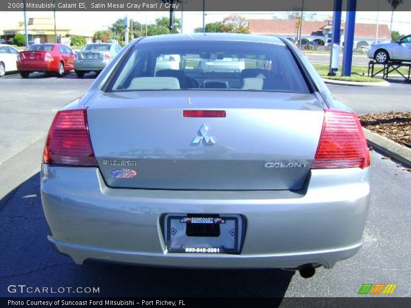 Satin Mesai Gray Pearl / Gray 2008 Mitsubishi Galant ES