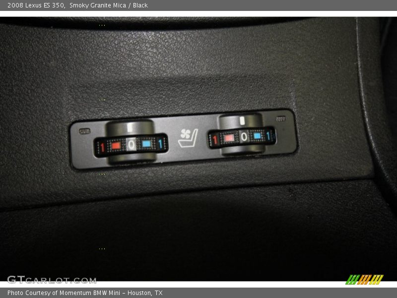 Smoky Granite Mica / Black 2008 Lexus ES 350