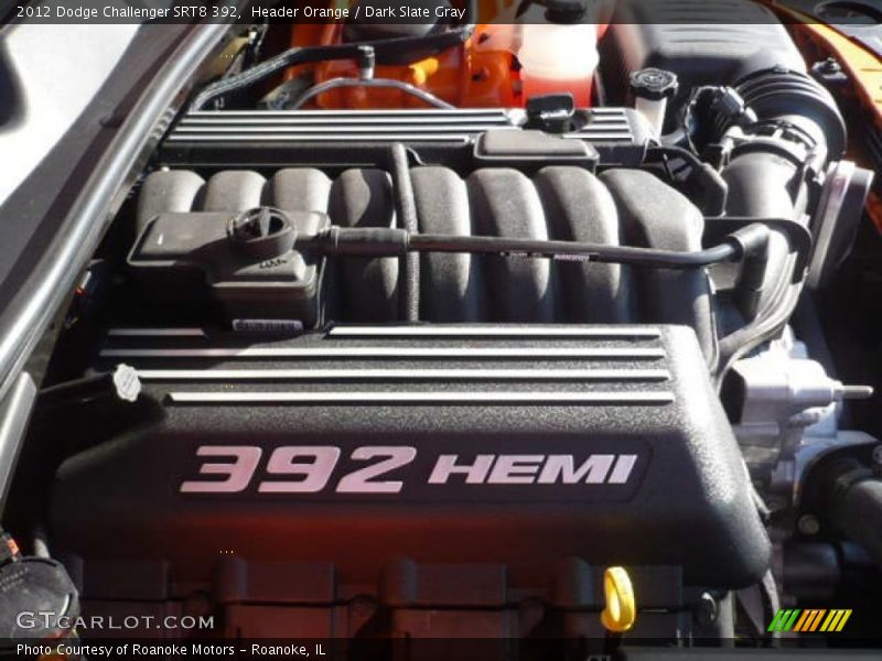  2012 Challenger SRT8 392 Engine - 6.4 Liter SRT HEMI OHV 16-Valve MDS V8