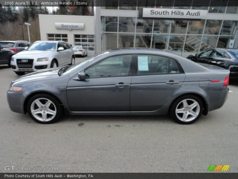 Anthracite Metallic / Ebony 2005 Acura TL 3.2