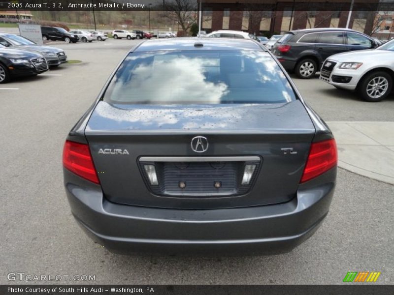 Anthracite Metallic / Ebony 2005 Acura TL 3.2