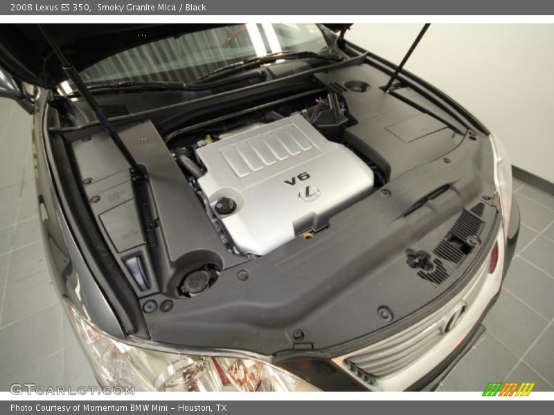 Smoky Granite Mica / Black 2008 Lexus ES 350
