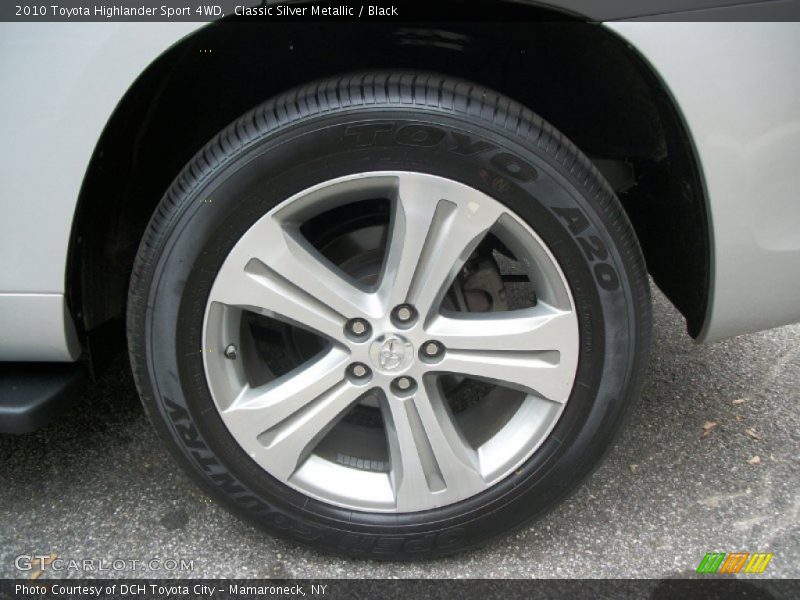  2010 Highlander Sport 4WD Wheel
