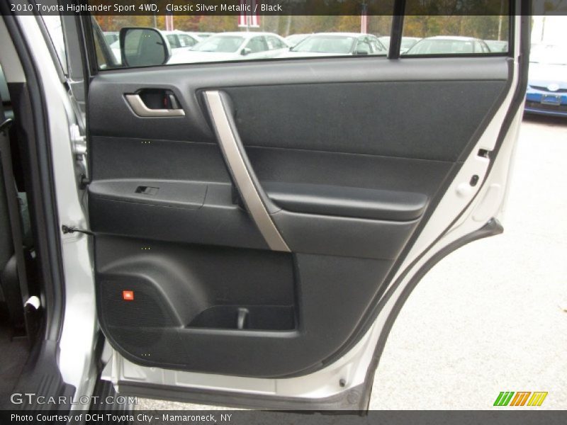 Classic Silver Metallic / Black 2010 Toyota Highlander Sport 4WD