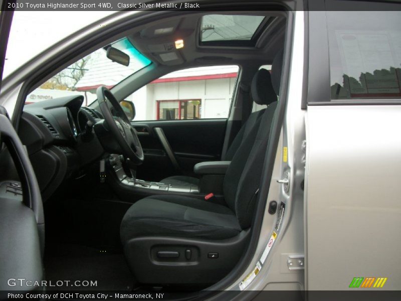 Classic Silver Metallic / Black 2010 Toyota Highlander Sport 4WD
