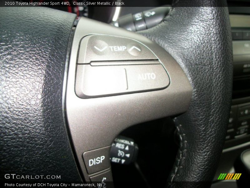 Classic Silver Metallic / Black 2010 Toyota Highlander Sport 4WD