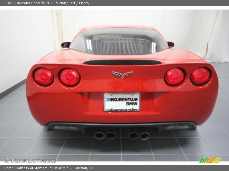Victory Red / Ebony 2007 Chevrolet Corvette Z06